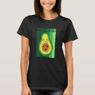 Womens  Graphic of Mamacado Papacado for Avocado   T-Shirt