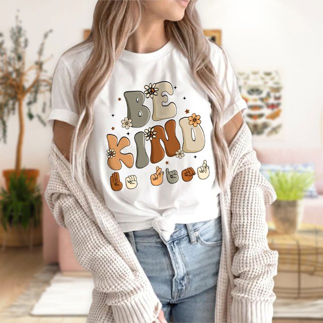 Women's Graphic Tees, Be Kind Shirt, Boho T-Shirt (Creator Uploaded)