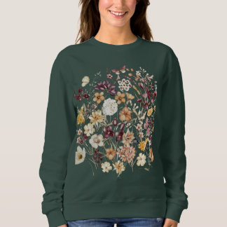 Women's GREEN Crew Sweatshirt – Cozy & Stylish Pul