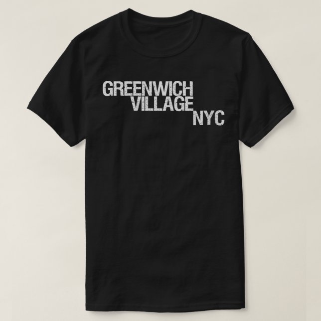 Womens Greenwich Village NYC , New York City Gear, T-Shirt (Design Front)
