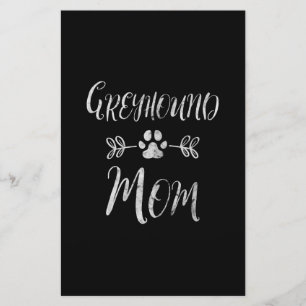 Womens Greyhound Mum Shirt Italian Greyhound Mum Stationery