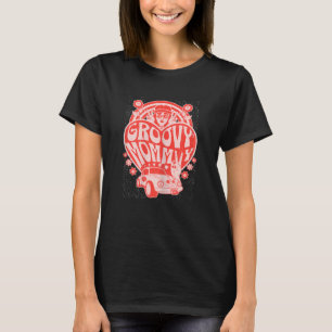 Womens Groovy Mummy Cool 70s 80s Retro Groovy Mo T-Shirt