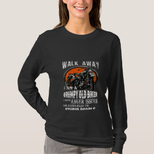 Womens Grumpy Old Biker I Have A Serious Dislikes T-Shirt