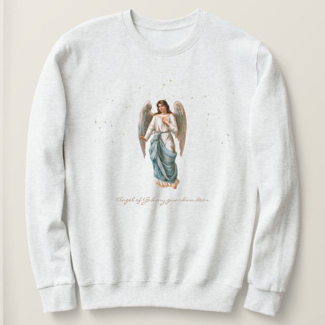 Women's Guardian Angel T-shirt Sweatshirt (Design Front)
