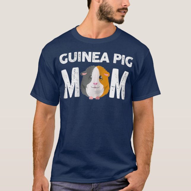 Womens Guinea Pig Mum  for Mother T-Shirt (Front)