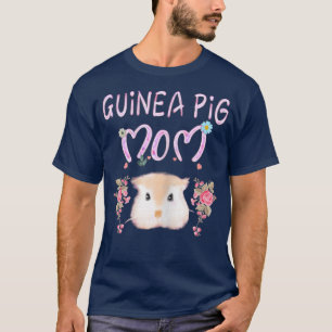 Womens Guinea Pig Mum Funny Pet Owne Guinea Pig Lo T-Shirt