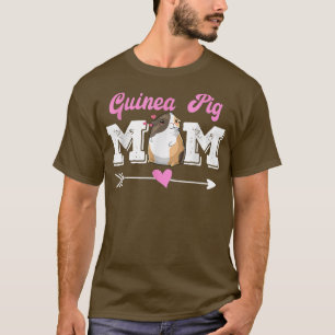 Womens Guinea Pig Mum Mummy Mother's Day  T-Shirt