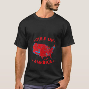 Womens Gulf Of Usa America Trump Greeting from the T-Shirt
