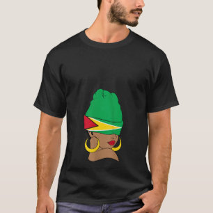 Womens Guyana Flag Clothing For Women Guyanese Tee