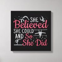 Women's Gymnastics - She Believed She Could