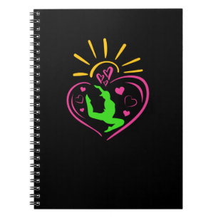Women's Gymnastics - Summertime Sunshine Art Notebook