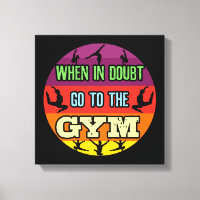 Women's Gymnastics When in Doubt Go to the Gym