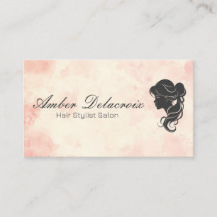 Women's Hair and Beauty Business Card
