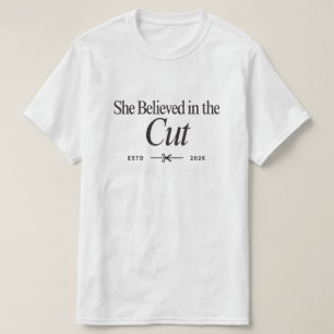 Women's Hair Cut Appreciation Hairstylist T-shirt