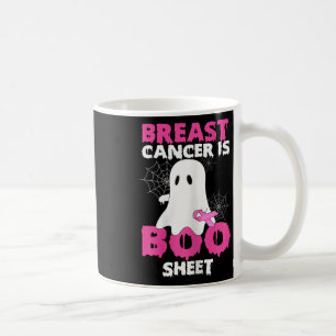 Womens Halloween Costume Breast Cancer Is Boo Shee Coffee Mug