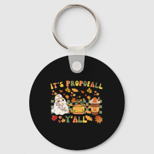 Womens Halloween Icu Nurse Its Propofall Yall Crna Key Ring
