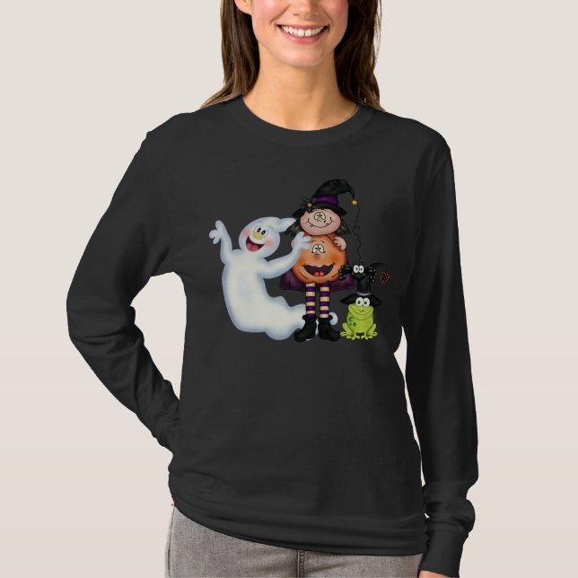 Women's Halloween Long Sleeve T-Shirt (Front)