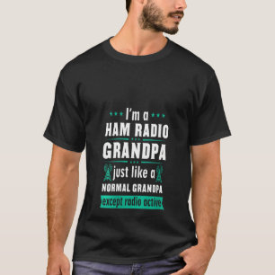 Womens Ham Radio Operator Hobbyist Receiver Grandf T-Shirt