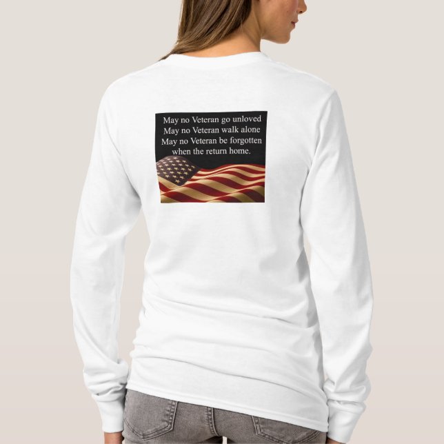 Women's Hanes Long Sleeve T-Shirt (Back)