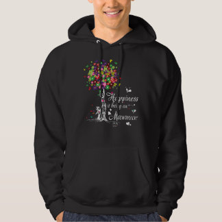 Womens Happiness Is Being An Mawmaw  Fun Mother's  Hoodie