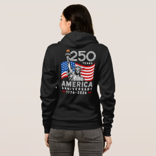 Women's Happy 250th Anniversary America  Hoodie