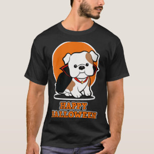 Womens Happy Halloween For Dog Lover - Vampire Dog T-Shirt