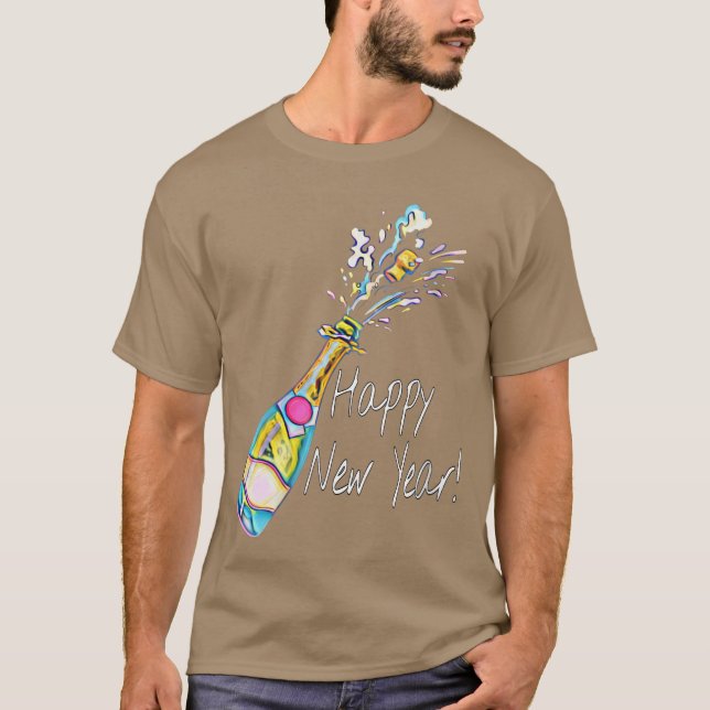 Womens Happy New Years Eveops For Women Men 2025 N T-Shirt (Front)