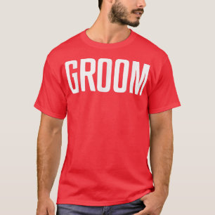 Womens Happy Wedding Groom Wedding Bridal Party Lo T-Shirt