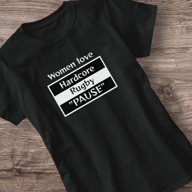 Women's Hardcore Rugby Basic T-Shirt (Creator Uploaded)