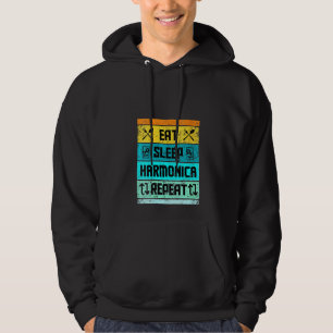 Womens Harmonica Harmonica Players For Men Women K Hoodie