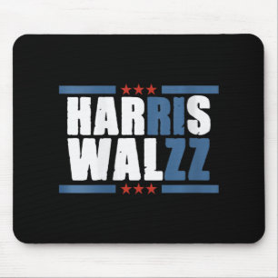 Womens Harris Wz Rizz Funny Voting Kamala Presiden Mouse Pad