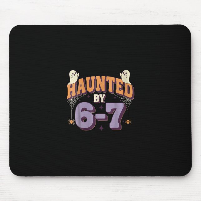 Womens Haunted 67 Six Seven Meme  Mouse Pad (Front)