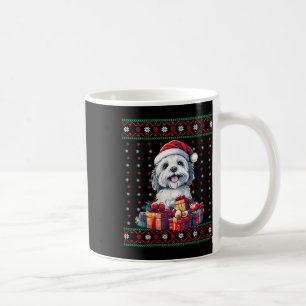 Womens Havanese Santa Hat Dog Lover Xmas Havanese Coffee Mug