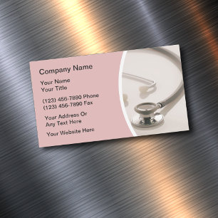 Women's Health Professional Magnetic Business Card