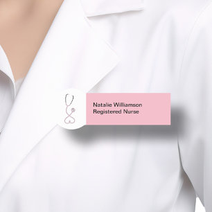 Women's Health Registered Nurse Name Tag
