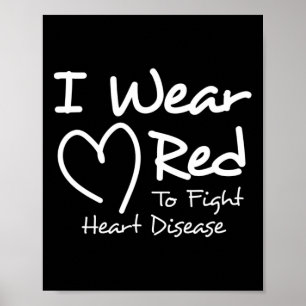 Women's Heart Disease Design Poster