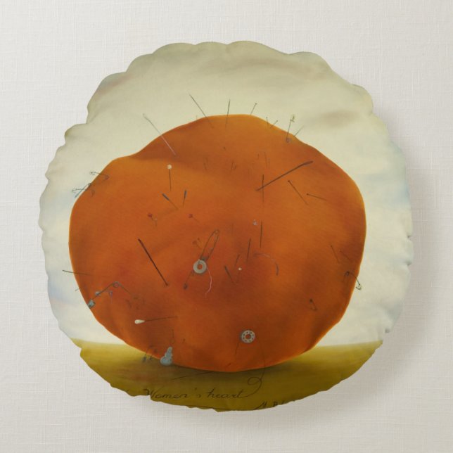 Women's Heart Round Cushion (Front)
