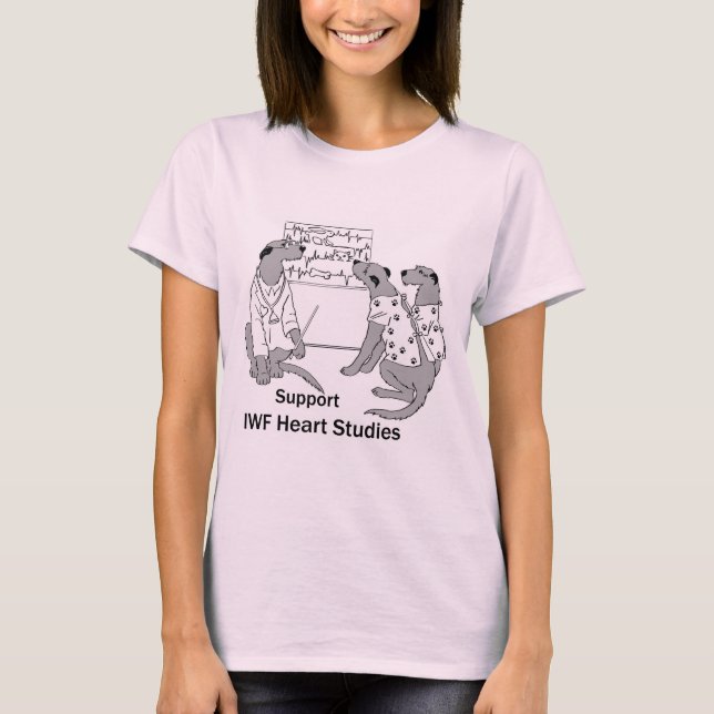 Women's Heart Study T-Shirt (Front)