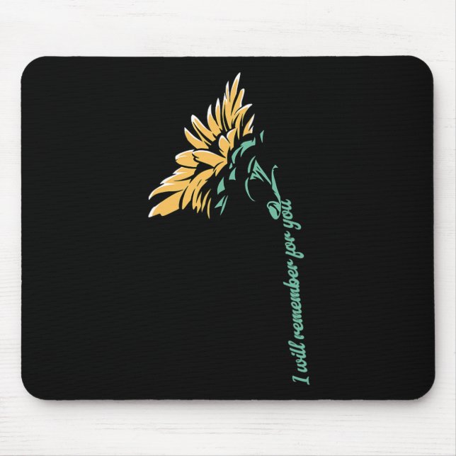 Womens Heimerheimer Awareness I Will Remember For  Mouse Pad (Front)