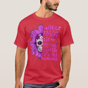 Womens Her Fight Is My Fight Domestic Violence Awa T-Shirt