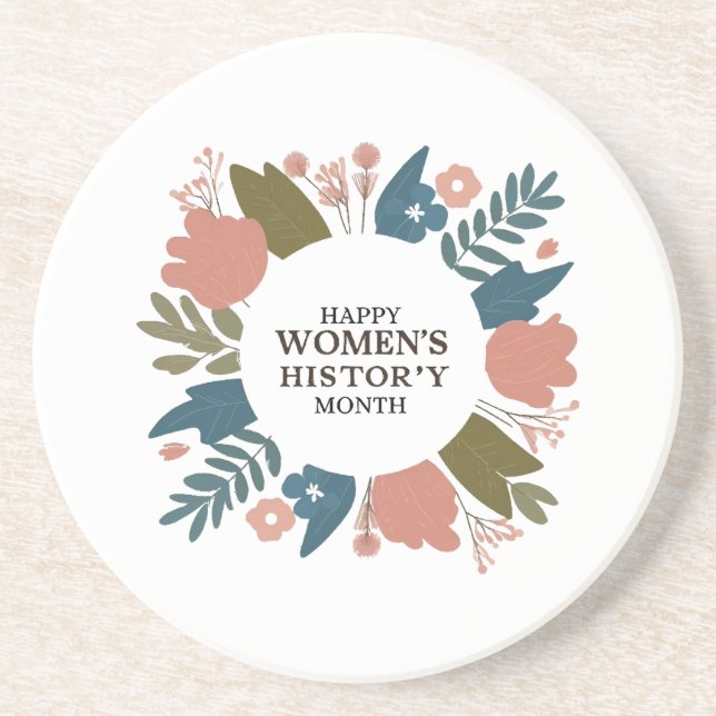 Women's History Month Coaster (Front)