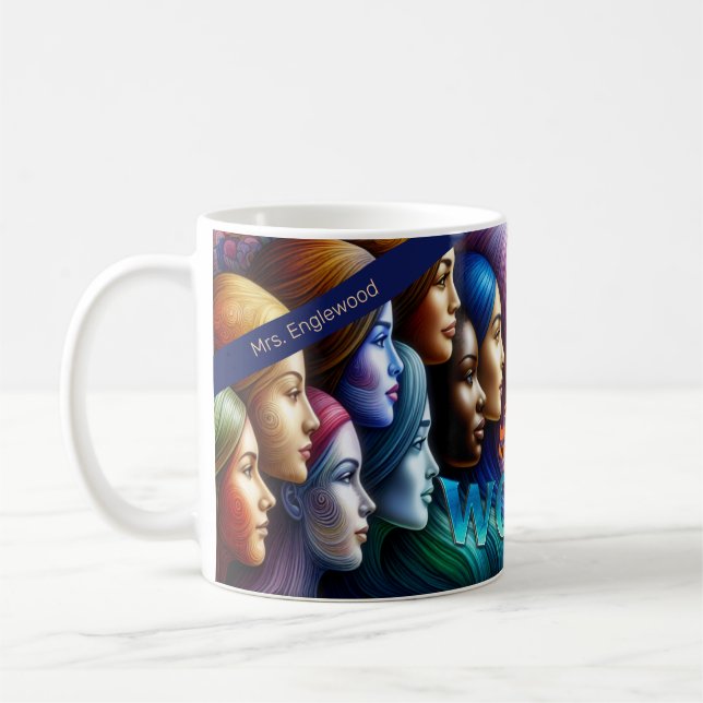 Women's History Month Coffee Mug (Left)