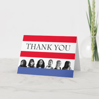 Women's History Month Ethnic Thank You Card