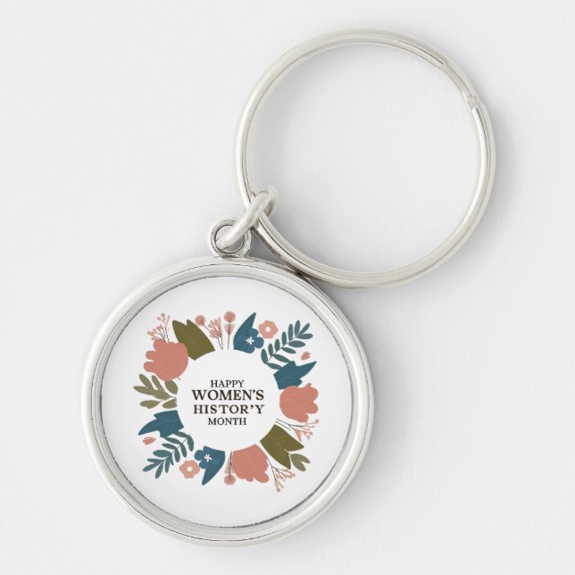 Women's History Month Key Ring (Front)