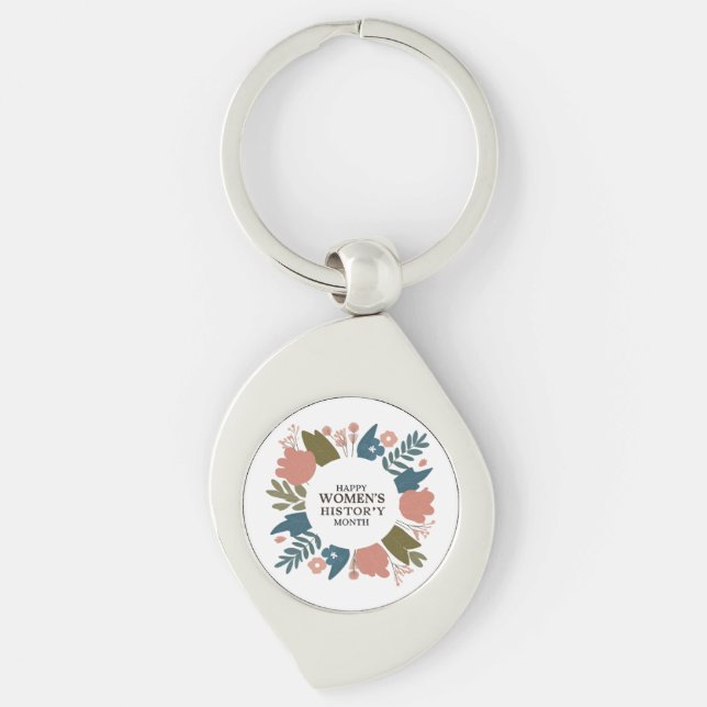 Women's History Month Key Ring (Front)