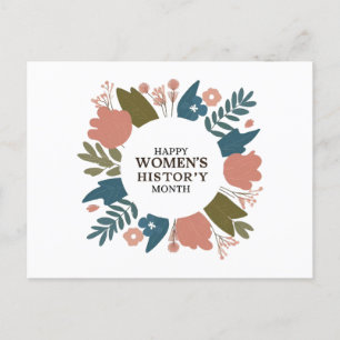 Women's History Month Postcard