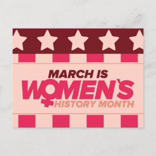 Womens History Month Postcard