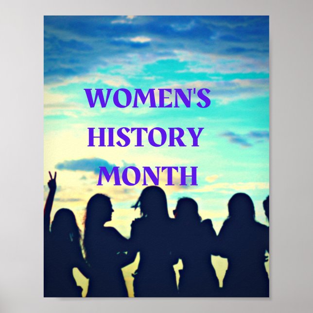 WOMEN'S HISTORY MONTH POSTER (Front)