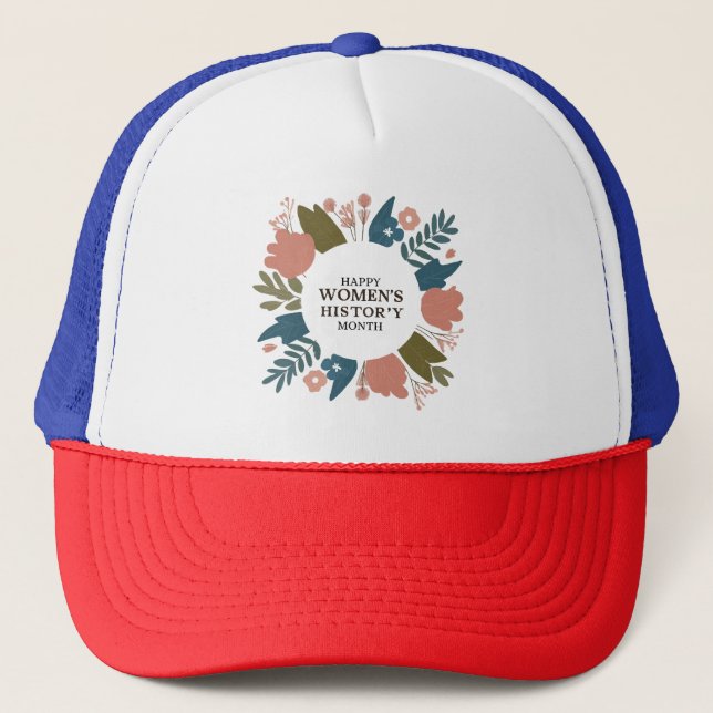 Women's History Month Trucker Hat (Front)