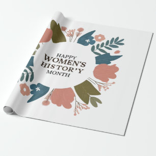 Women's History Month Wrapping Paper
